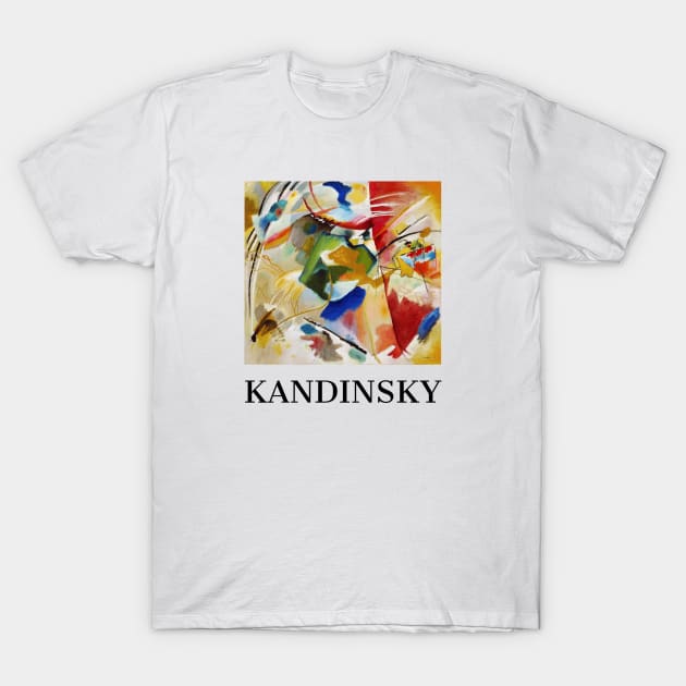 Painting with Green Center - Wassily Kandinsky T-Shirt by SybaDesign